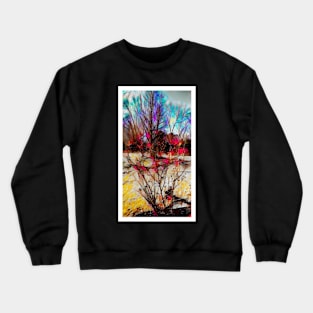 Abstract Landscape Crewneck Sweatshirt